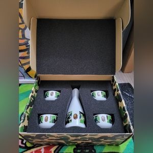 Porcelain Bape Sake Set